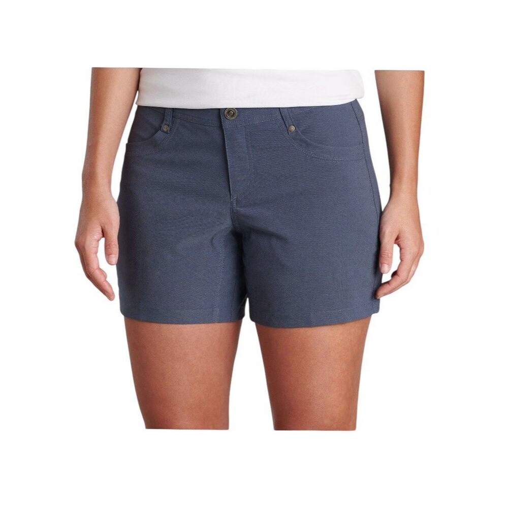 KUHL Trekr Hiking Shorts 5” Gray Outdoor Hiking Style 6356 Women’s Size 10 EUC